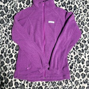 Women’s purple columbia Fleece Jacket